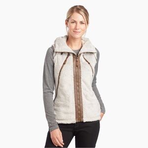 Kuhl Flight Vest Stone size Small Outdoors Hiking Mountains Insulation